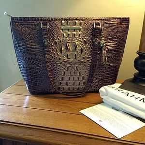 Brahmin NWT MEDIUM ASHER PORT OMBRE MELBOURNE